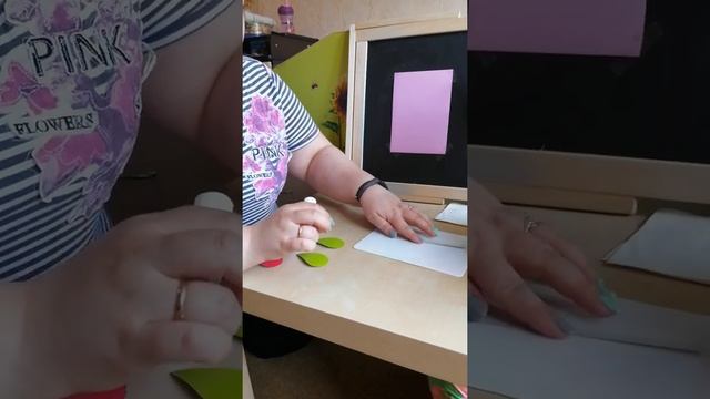 Аппликация "Тюльпан" смотреть онлайн