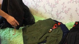 Примерка Куртки Бомбера с сайта Алиэкспресс аналога Alpha Industries
