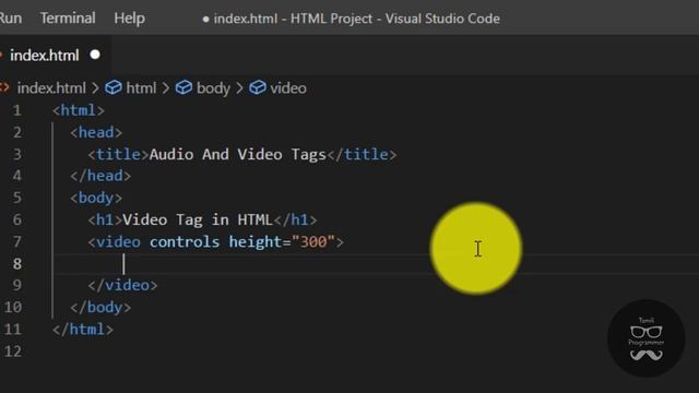 Video and Audio Tag in HTML | Tutorial in Tamil | Tamil Programmer