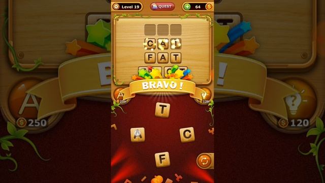 Word Connect Word Puzzle Level 19 Walkthrough смотреть онлайн