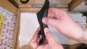 Обтяжка автомобильной ручки, натуральной кожей 1