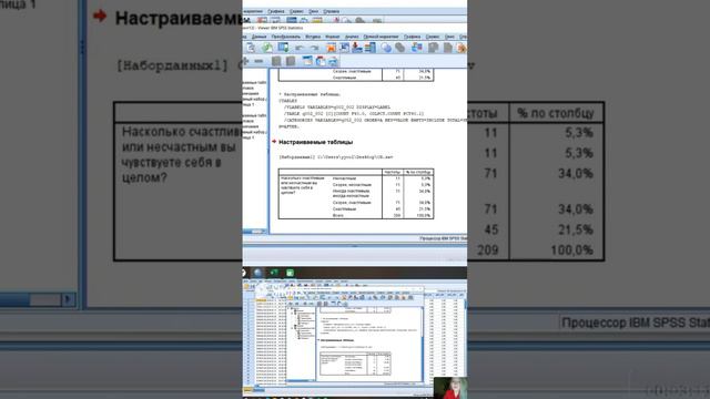 4. Настраиваемые таблицы. Простой способ получить таблицы с общим распределением ответов.