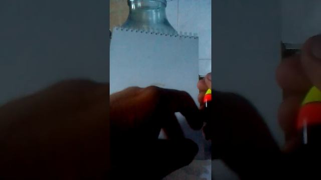 Поплавок на леске без кембрика!