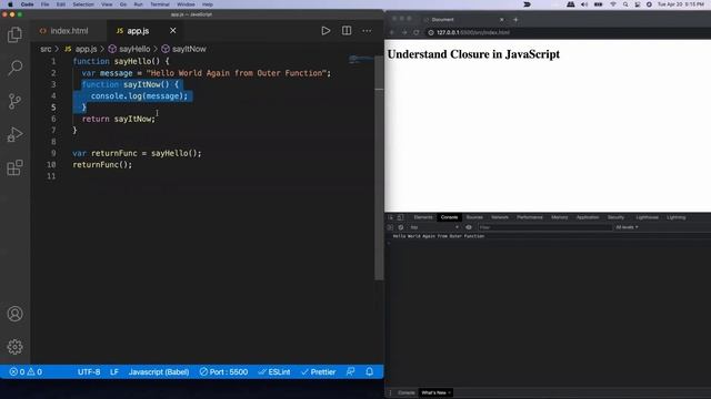 Understand Closure in JavaScript