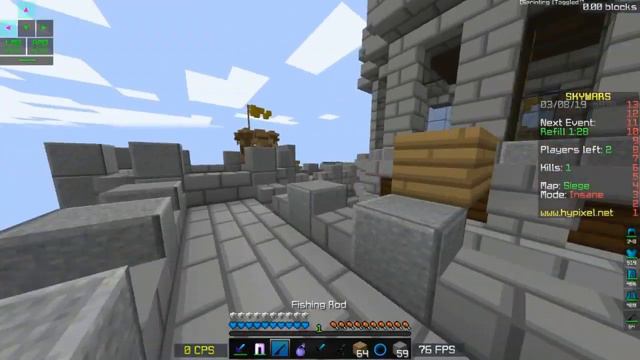 РАССКАЗЫВАЮ О СЕБЕ!!! [Hypixel Sky Wars Mini-Game Minecraft] смотреть онлайн