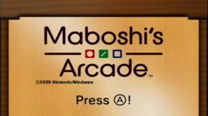 Maboshi's Arcade OST Nintendo Wii: Circle Activities (Circle Game)