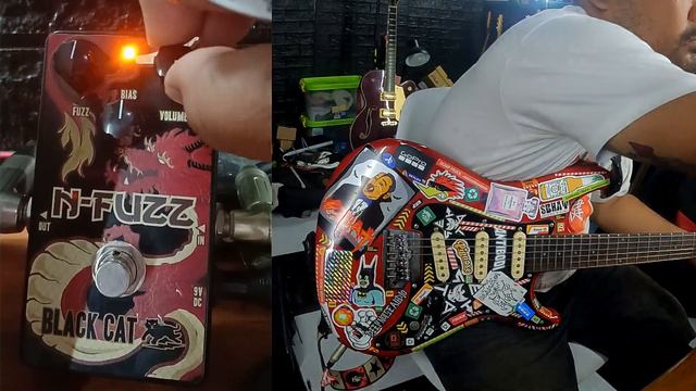 Black Cat N - FUZZ - Ibanez Roadstar смотреть онлайн