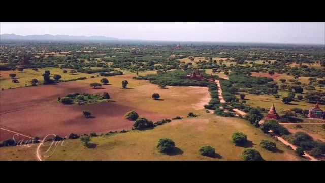 Myanmar Bagan Land Of Golden Pagodas | Stunning Drone Views Of Bagan Mandalay Region Myanmar (Burma смотреть онлайн