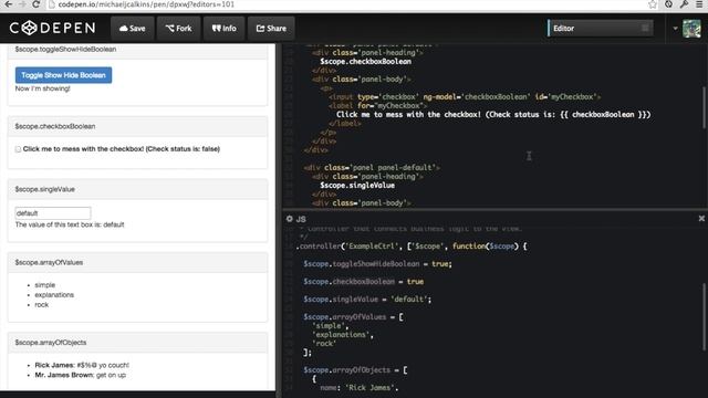 Getting Started With AngularJS - Controllers смотреть онлайн