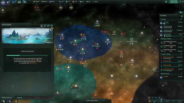 Let's Play Stellaris Leviathans Great Hydra Part 6 смотреть онлайн