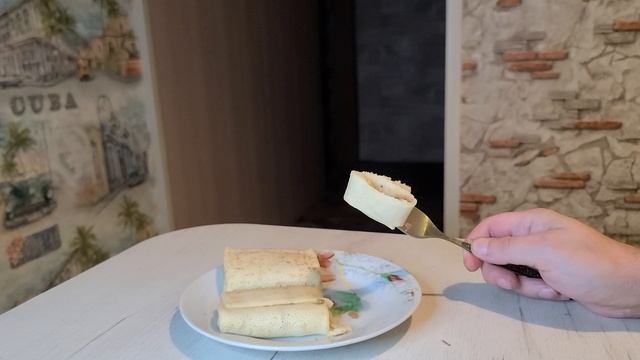 Блинчики с мясом за 90 рублей из светофора очень удивили!