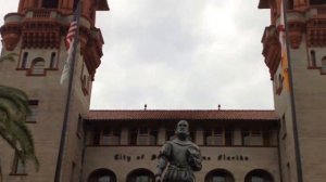 Старейший Город Сент Августин Во Флориде (США)