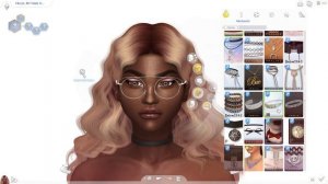 The Sims 4: Create a Sim | CREAMY ROSE + FULL CC LIST & SIM DOWNLOAD