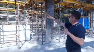 Обзор монолитного строения/Обзор строительства гаража на 1200 кв.м.