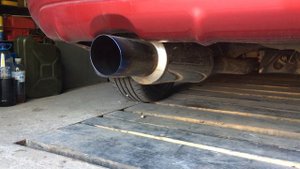 Exhaust Sound - GANADOR TITAN Rouge, Subaru Forester SG5 turbo
