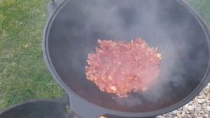 Жареная капуста в казане