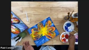 Online Class: Paint Night Live: Palette Knife Butterfly | Michaels