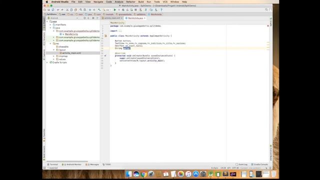 Android Studio Tutorial Split Demo Part#1 смотреть онлайн