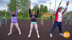 Зарядка для стройной фигуры. Доброе утро. Фрагмент выпуска от 15.06.2023