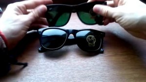 Ray Ban Wayfarer 2140 Отличия между оригиналом и качественной копией ( ОБЗОР ОЧКОВ  RB2140 )
