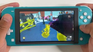 Splatoon 3 Nintendo Switch LITE Gameplay