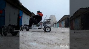 Багги карт. Своими руками. Go kart home made.