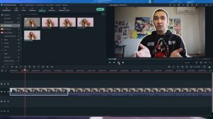 Как монтировать видео в Wondershare Filmora? AI Портеры и АR Стикеры - крутые эффекты для видео!