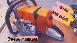 Штиль 660 Сила!Замена подшипников после 8 лет работы!