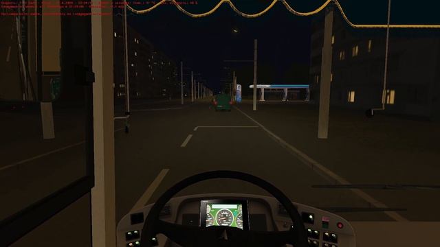 Вечерний рейс по 14 маршруту. Заезд в депо. Энгельс смотреть онлайн