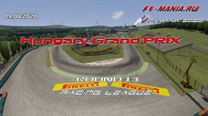 ACF1 Mania 2020 / Assetto Corsa/ Hungary 2020/ F1 Racing League