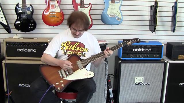 1965 Gibson Reverse Firebird III Non Reverse Headstock Rare смотреть онлайн