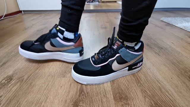 Nike Air Force 1 Shadow 'Black Light Arctic Pink'/ Unbox & ON FEET / EP.29 смотреть онлайн