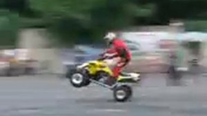 Трюки на квадроциклах