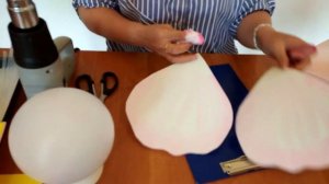 Цветок из изолона