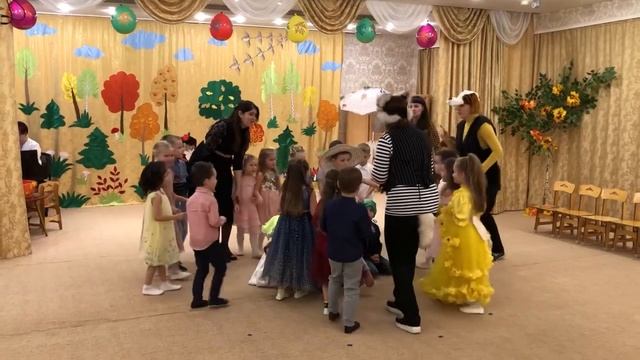 Осенний досуг «Осень в Простоквашино» старшая группа N3 «Пчелки» смотреть онлайн