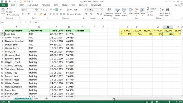 HLOOKUP Function in Excel || MS-Excel Tutorials смотреть онлайн