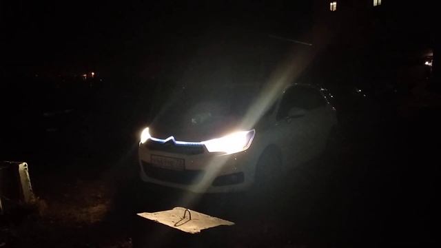 Подсветка капота Citroen C4 смотреть онлайн