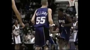 Jason Williams 11 Points 11 Ast @ Bucks, 99-00.