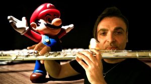 Super Mario Bros - Theme - @gippafortunato - Bass Flute