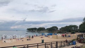 ПЛЯЖИ ЧИКАГО. НА ВЕЛОСИПЕДАХ ВДОЛЬ МИЧИГАНА