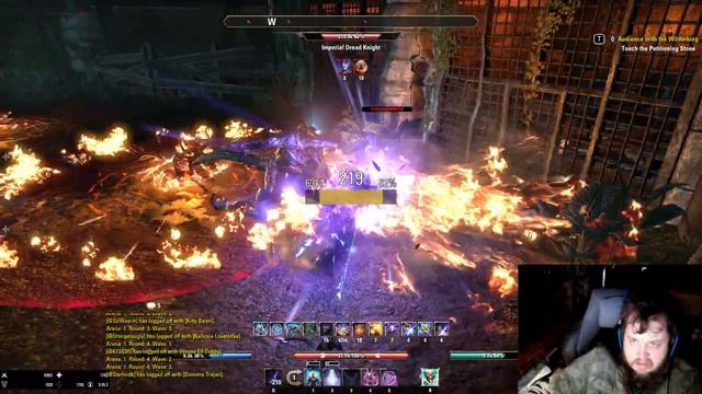 Elder Scrolls Online Ep 791 Sithandra Soloing a Blackrose prison boss смотреть онлайн