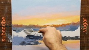 Landscape with a Palette Knife   Vugar  Mamedov