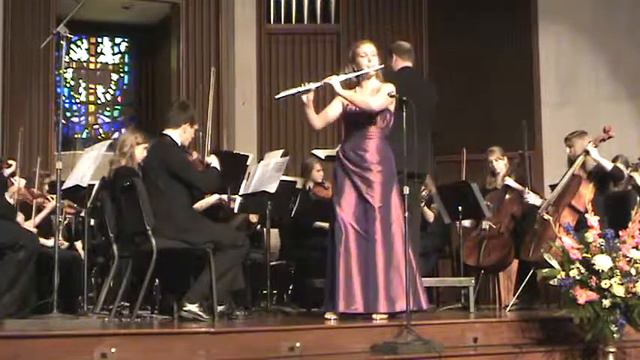 Cecile Chaminade's Concertino for flute and orchestra (Abby Shelton, soloist) смотреть онлайн
