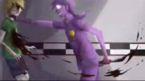 Фиолетовый человек x Фиолетовая девушка))