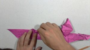 #1 Оригами - Dragon-Heart by Fernando Gilgado (часть 7 из 8) - Yakomoga Origami tutorial