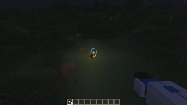 Minecraft portal gun mod: Portal on the moon? смотреть онлайн