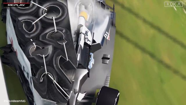 Formula Car Crashes #11 | With MOTION BLUR | BeamNG.drive | F12021 MOD | 60FPS