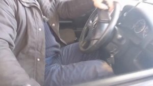 Салонное зеркало заднего вида Снятие