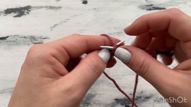 Красивый плотный и совсем не сложный узор спицами + схема! смотреть онлайн