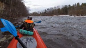 "Горная Мста" 2022 14 апрель. сплав по реке Новгородской области .